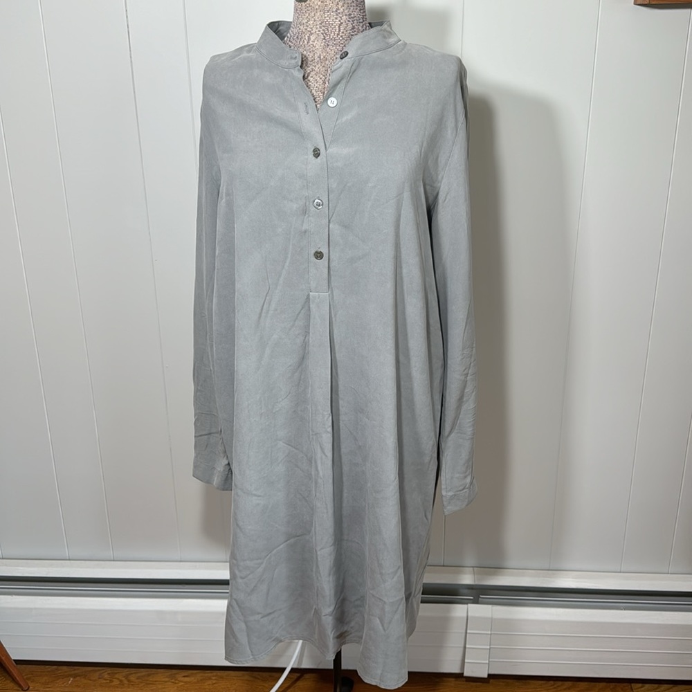J. Jill Gray Long Sleeve Dress